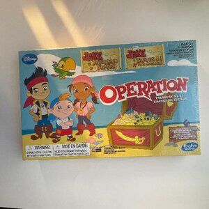Disney Jake and the Neverland Pirates Operation Treasure Hunt Game Hasbro-New